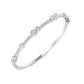 BJA0001 — Bangle - 9k White Gold