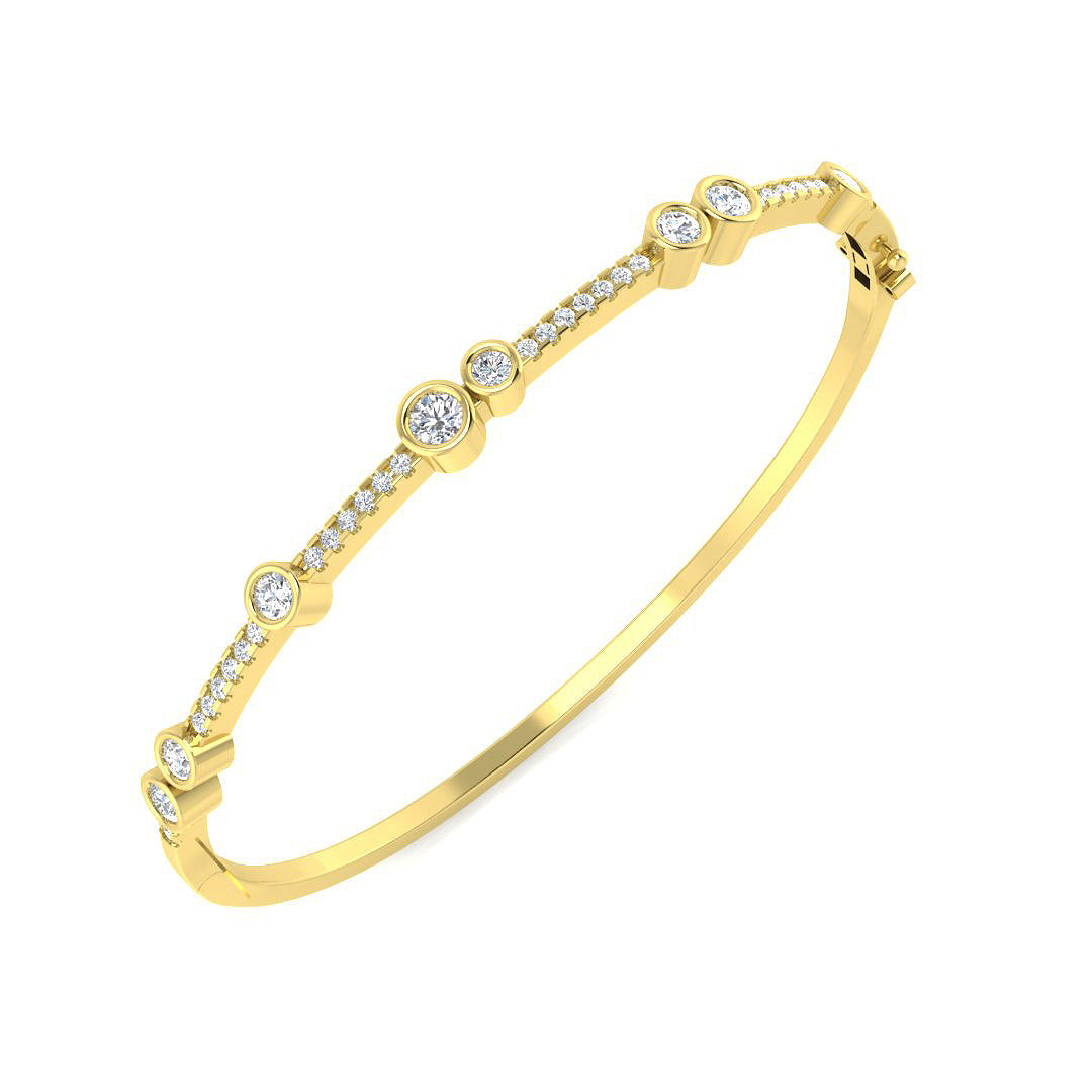 BJA0001 — Bangle - 9k Yellow Gold