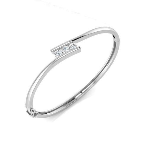 BJA0005 — Bangle - 9k White Gold