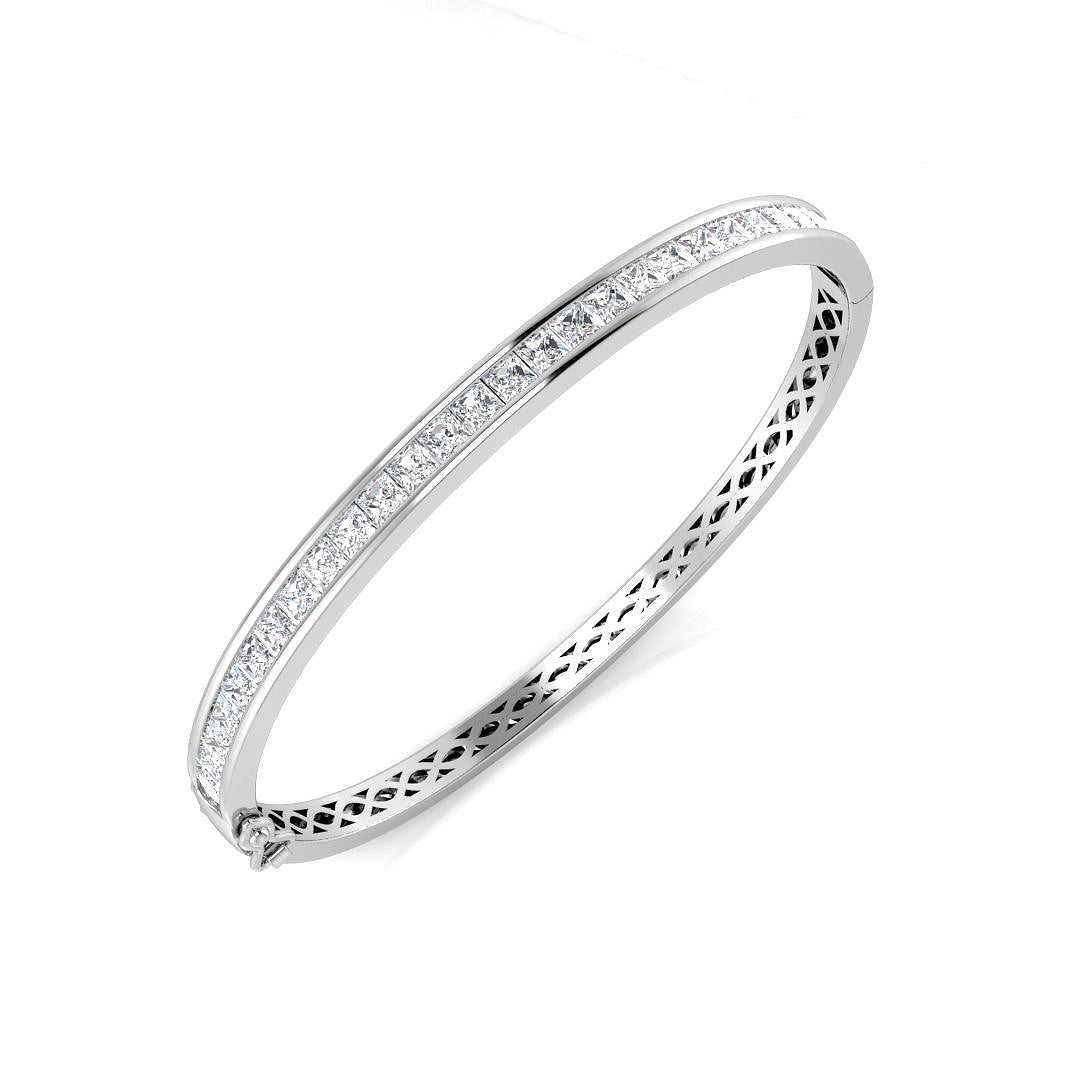 BJA0017 — Bangle - 9k White Gold