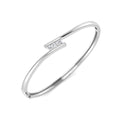 BJA0019 — Bangle - 9k White Gold