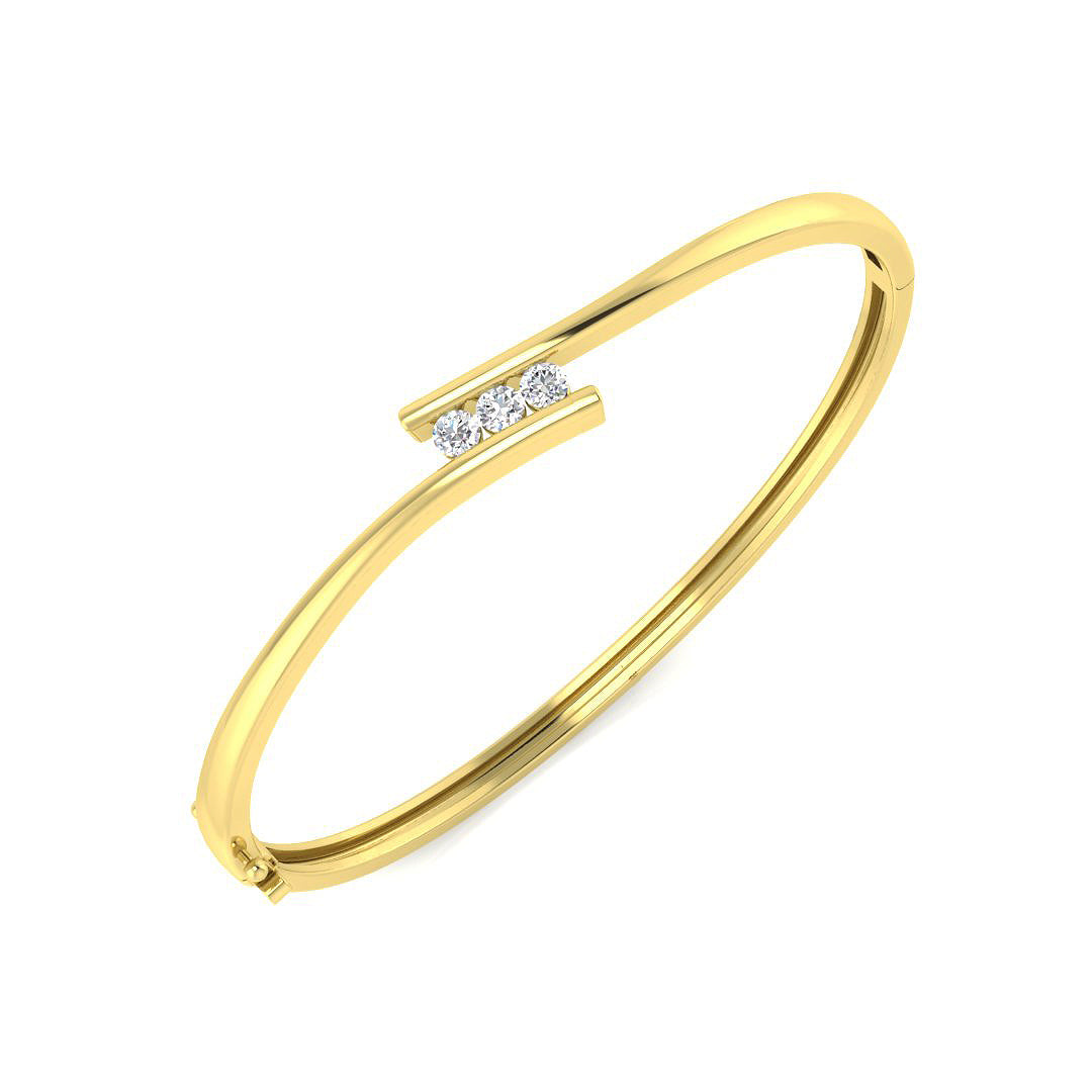 BJA0019 — Bangle - 9k Yellow Gold