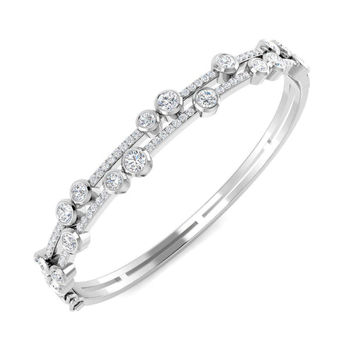 BJA0020 — Bangle - 9k White Gold
