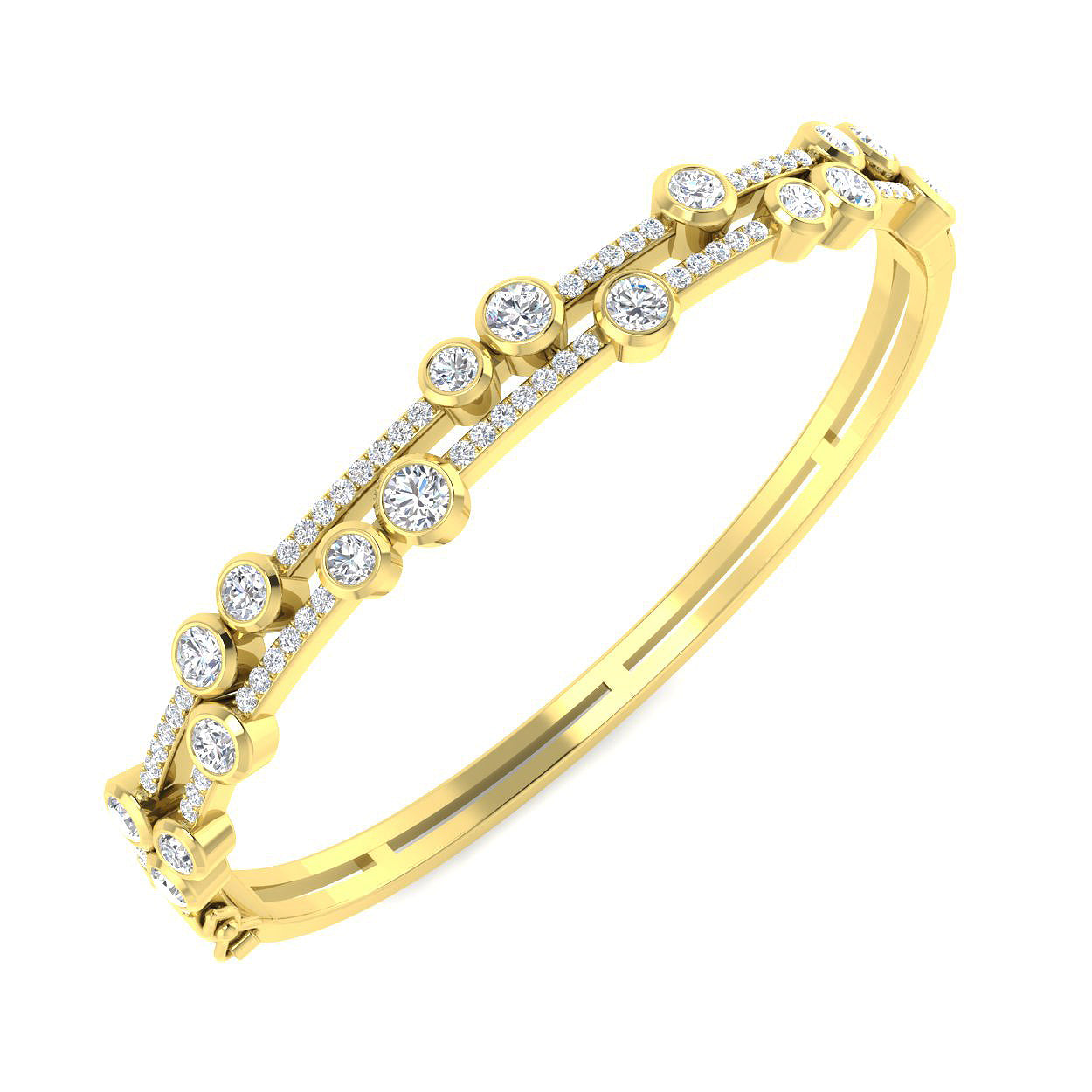 BJA0020 — Bangle - 9k Yellow Gold