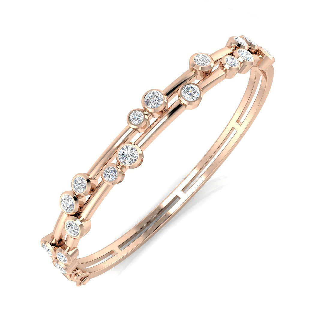 BJA0021 — Bangle - 9k Rose Gold
