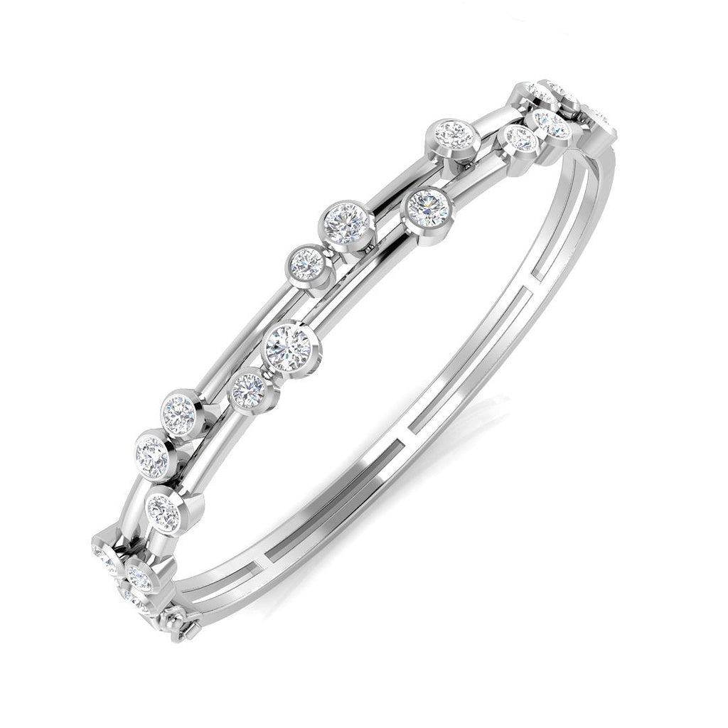 BJA0021 — Bangle - 9k White Gold