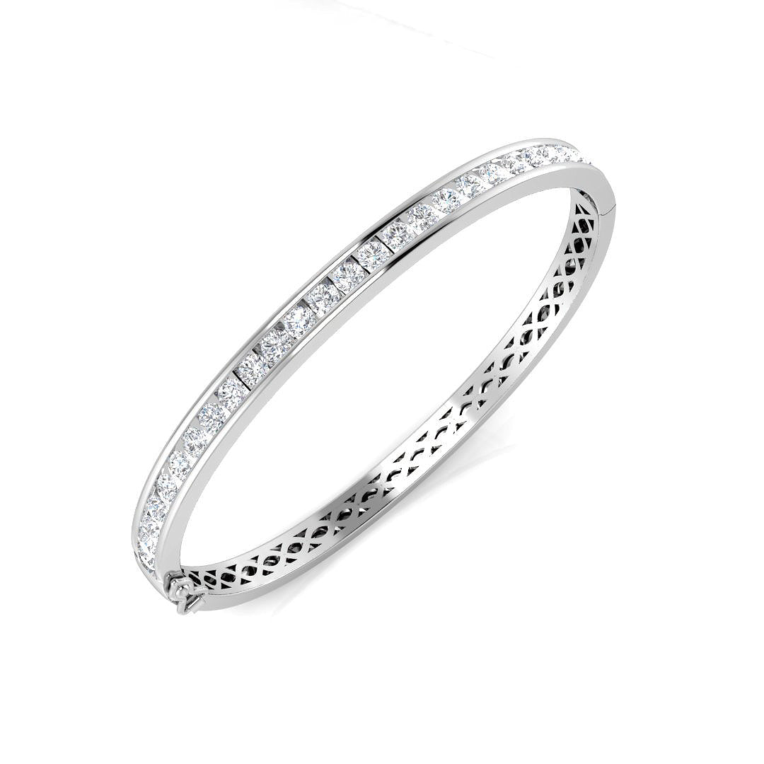 BJA0022 — Bangle - 9k White Gold