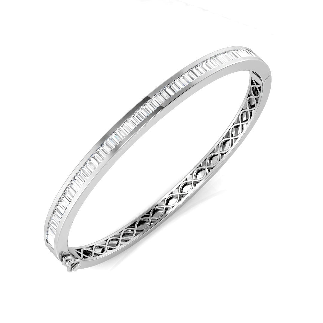 BJA0024 — Bangle - 9k White Gold