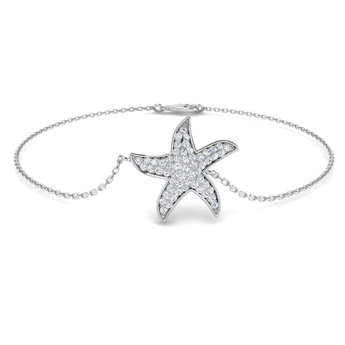 BJB0003 — Bracelet - 9k White Gold