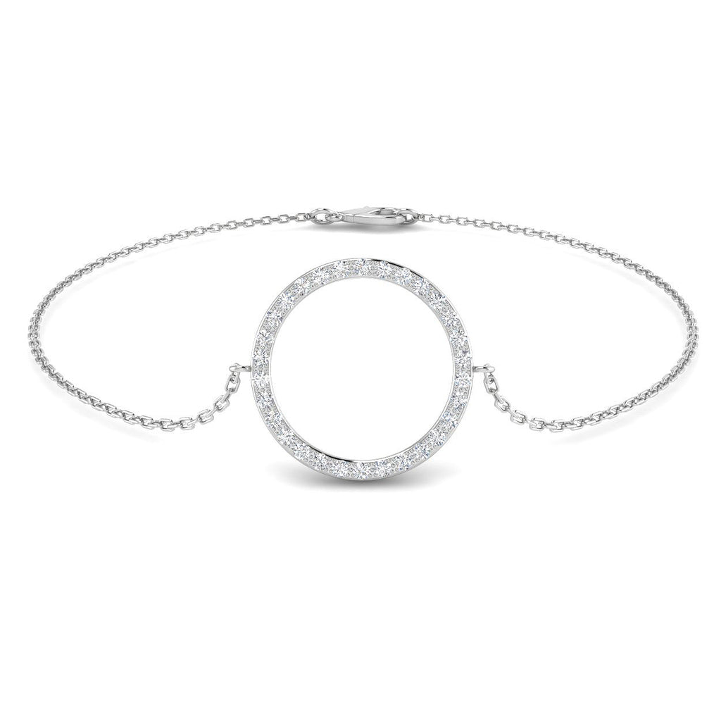BJB0004 — Bracelet - 9k White Gold