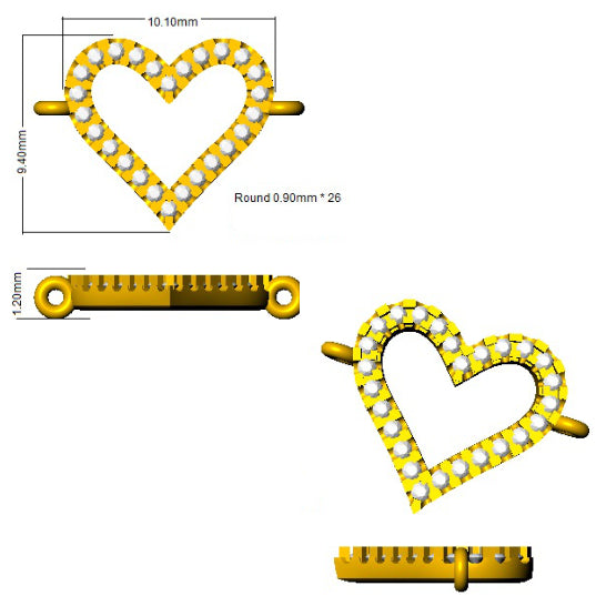 BJB0005 — Bracelet - 9k Yellow Gold detail