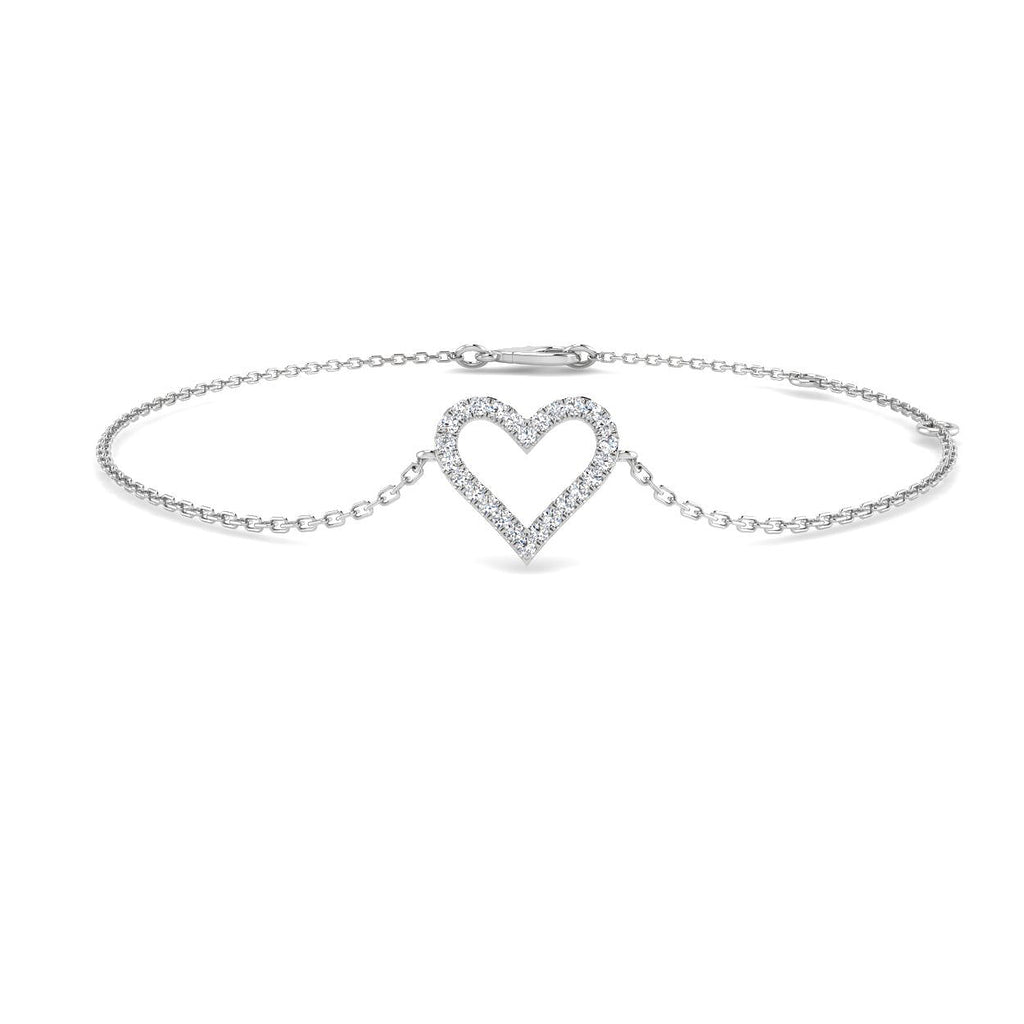 BJB0005 — Bracelet - 9k White Gold
