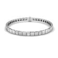BJB0011 — Bracelet - 9k White Gold