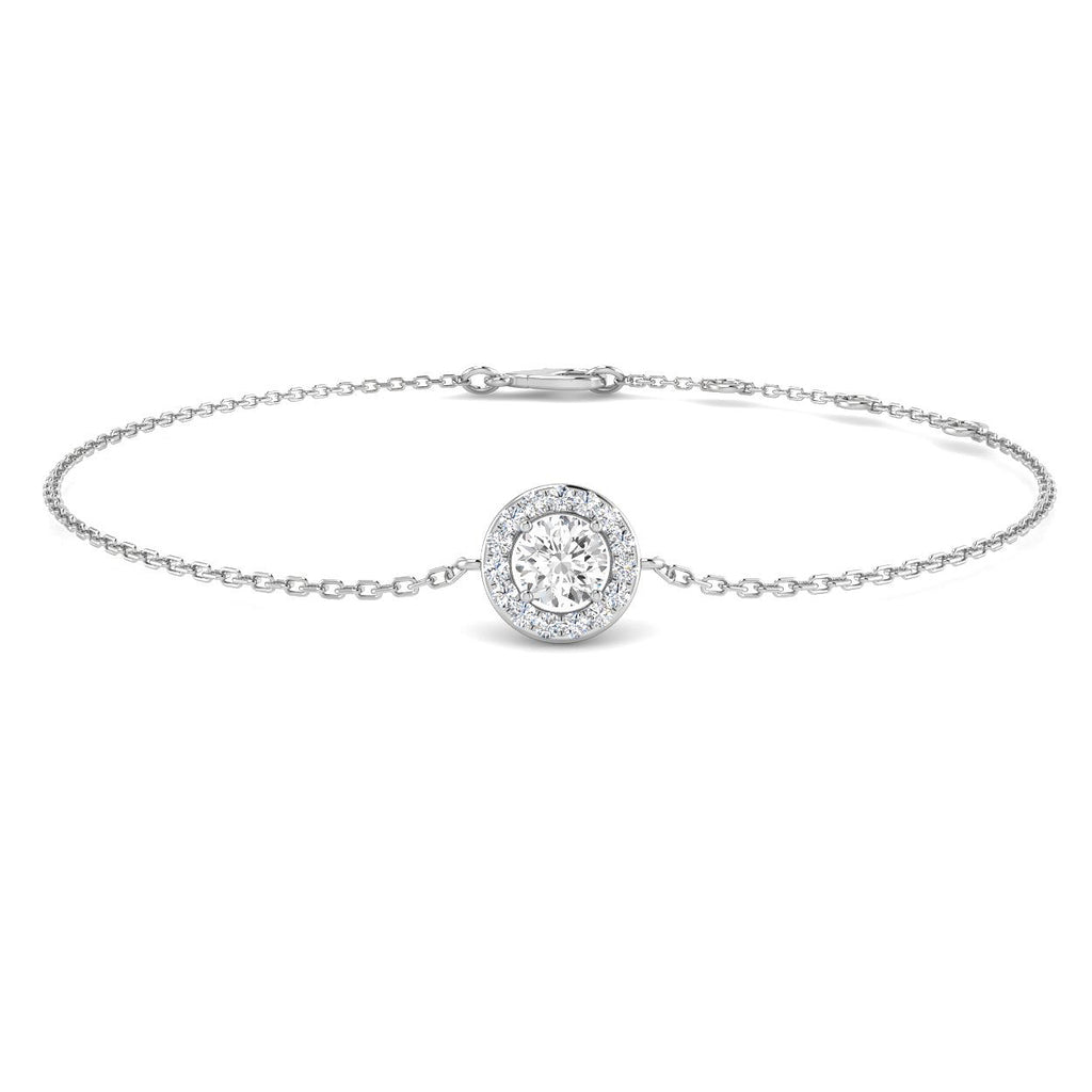 BJB0014 — Bracelet - 9k White Gold