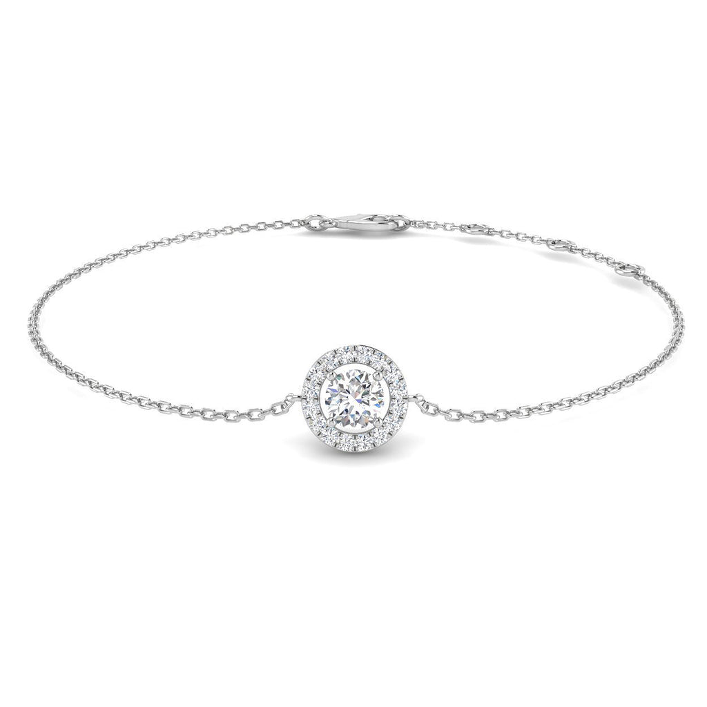 BJB0015 — Bracelet - 9k White Gold