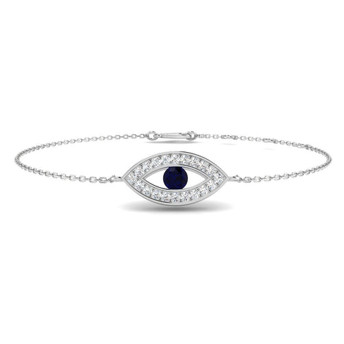 BJB0023 — Bracelet - 9k White Gold