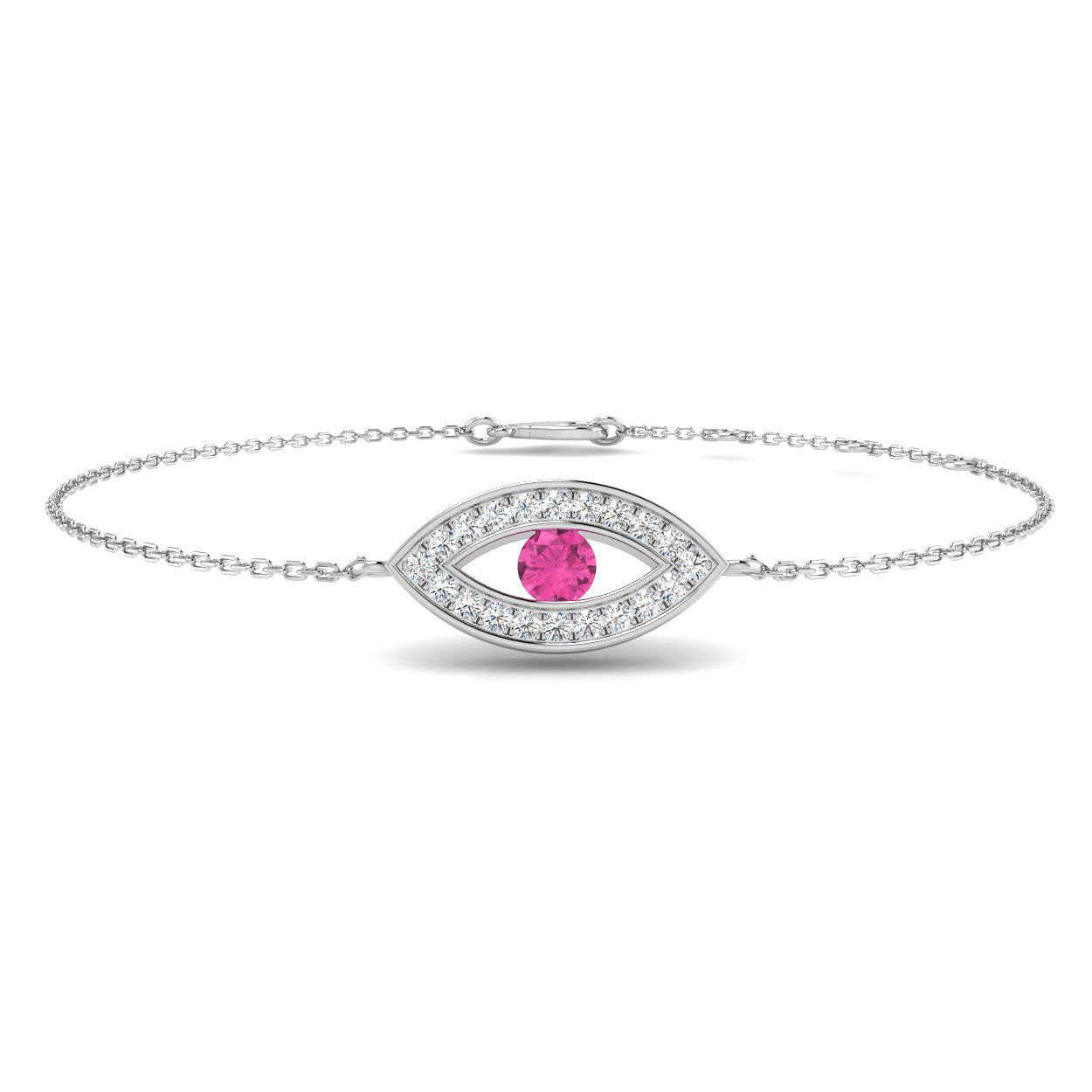 BJB0023 — Bracelet - Platinum Plat