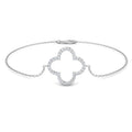 BJB0037 — Bracelet - 9k White Gold
