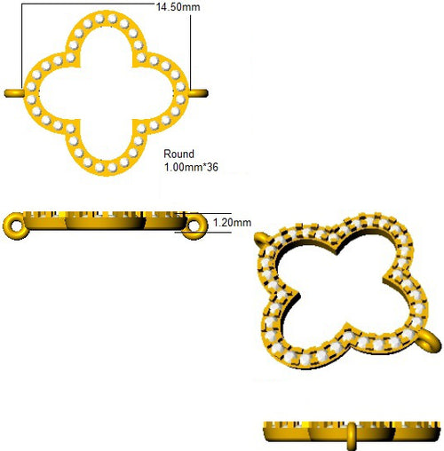 BJB0037 — Bracelet - 9k Yellow Gold detail