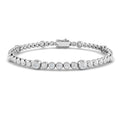 BJB0050 — Bracelet - 9k White Gold