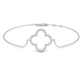 BJB0071 — Bracelet - 9k White Gold