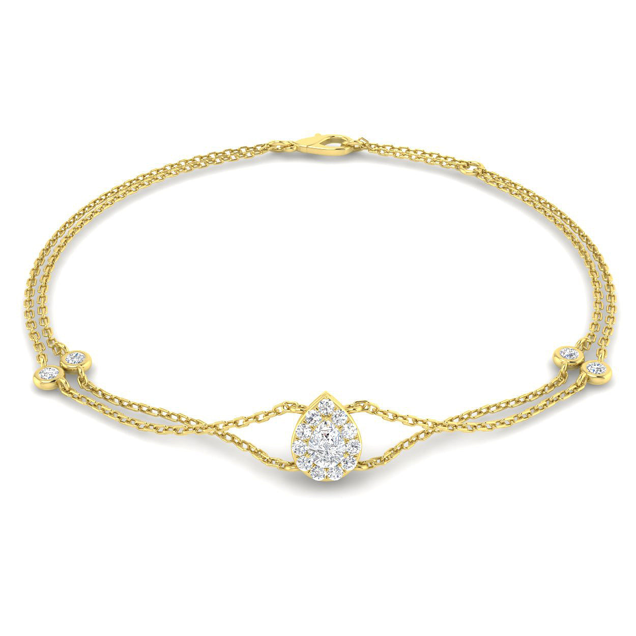 BJB0074 — Bracelet - 9k Yellow Gold