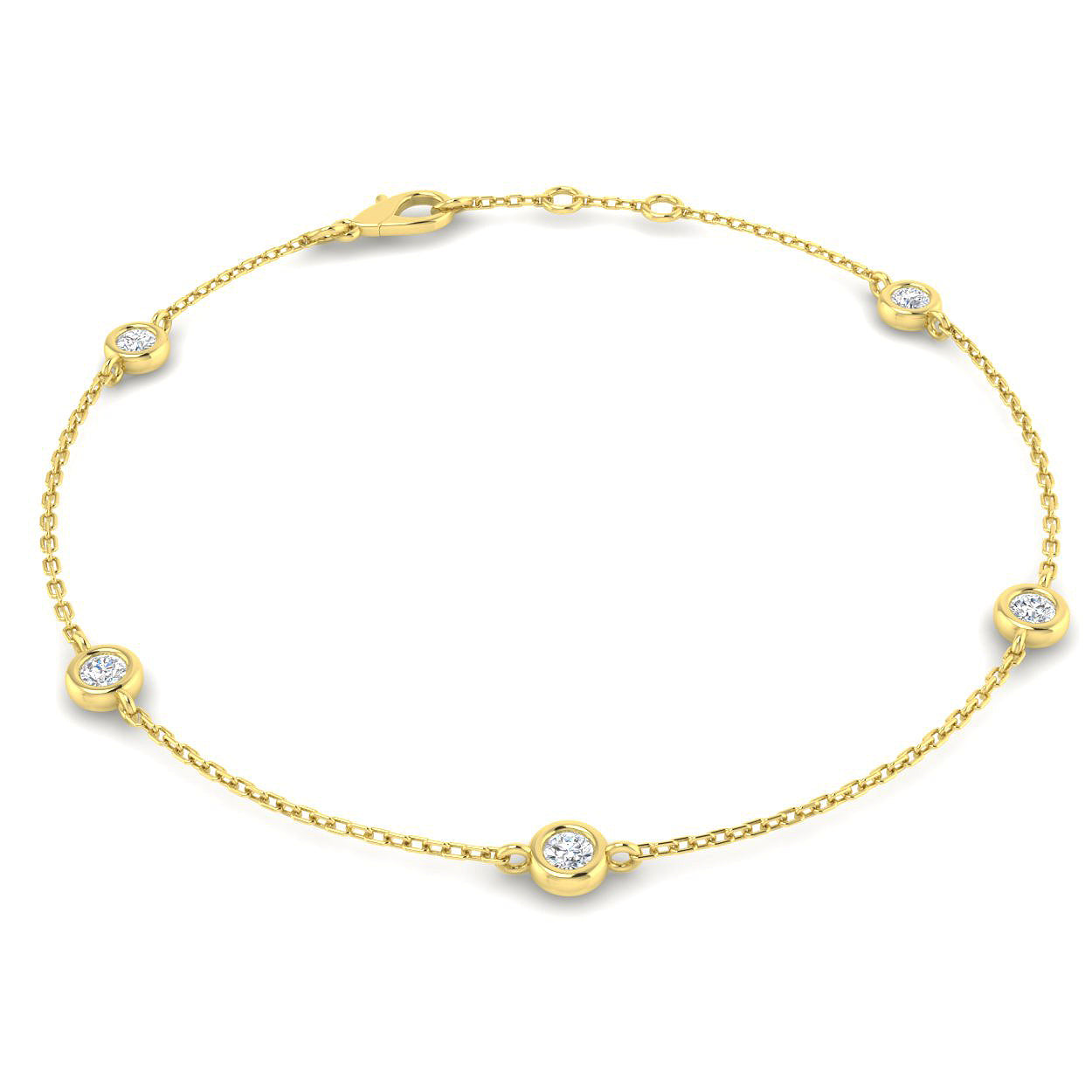 BJB0734C — Bracelet - 9k Yellow Gold