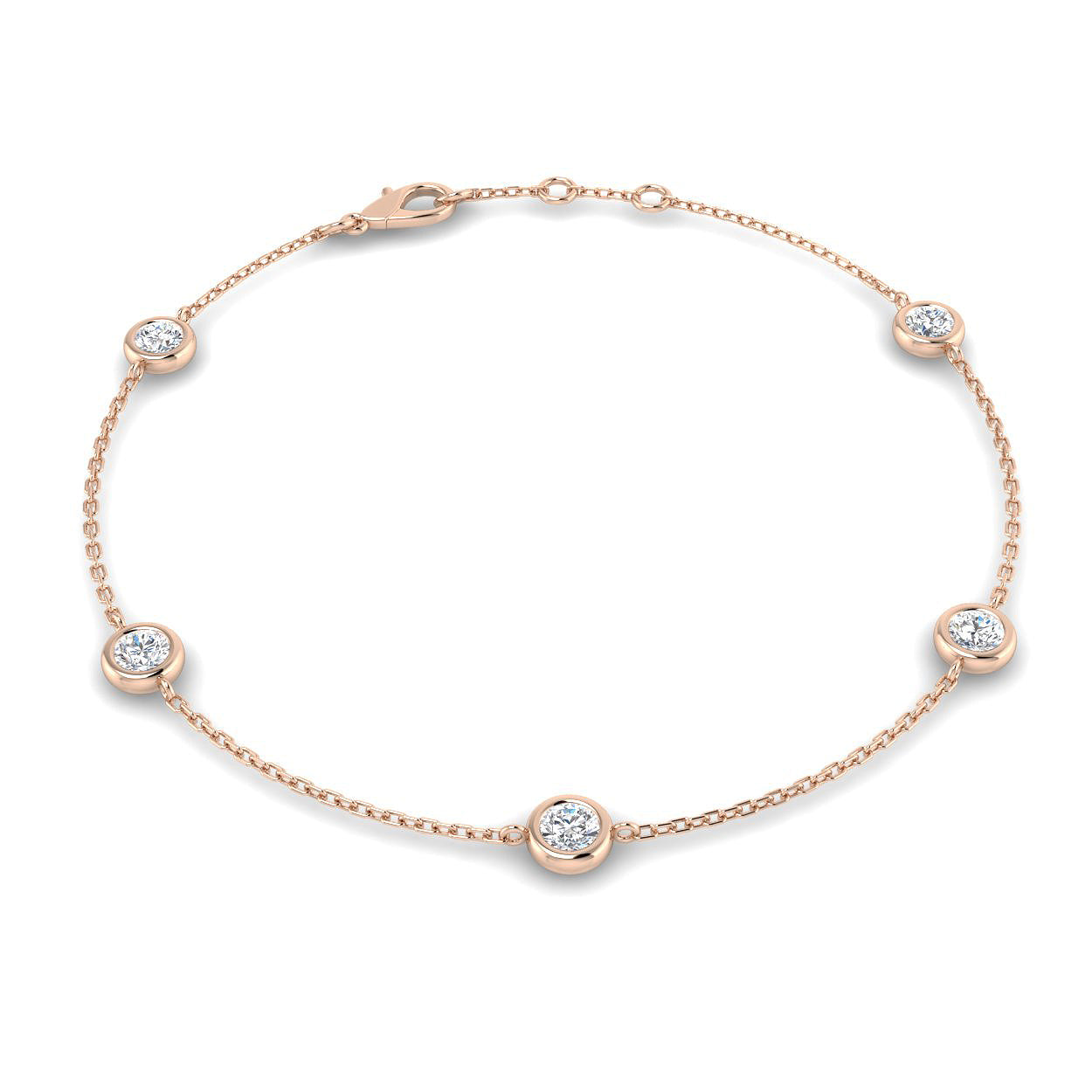 BJB0734E — Bracelet - 9k Rose Gold