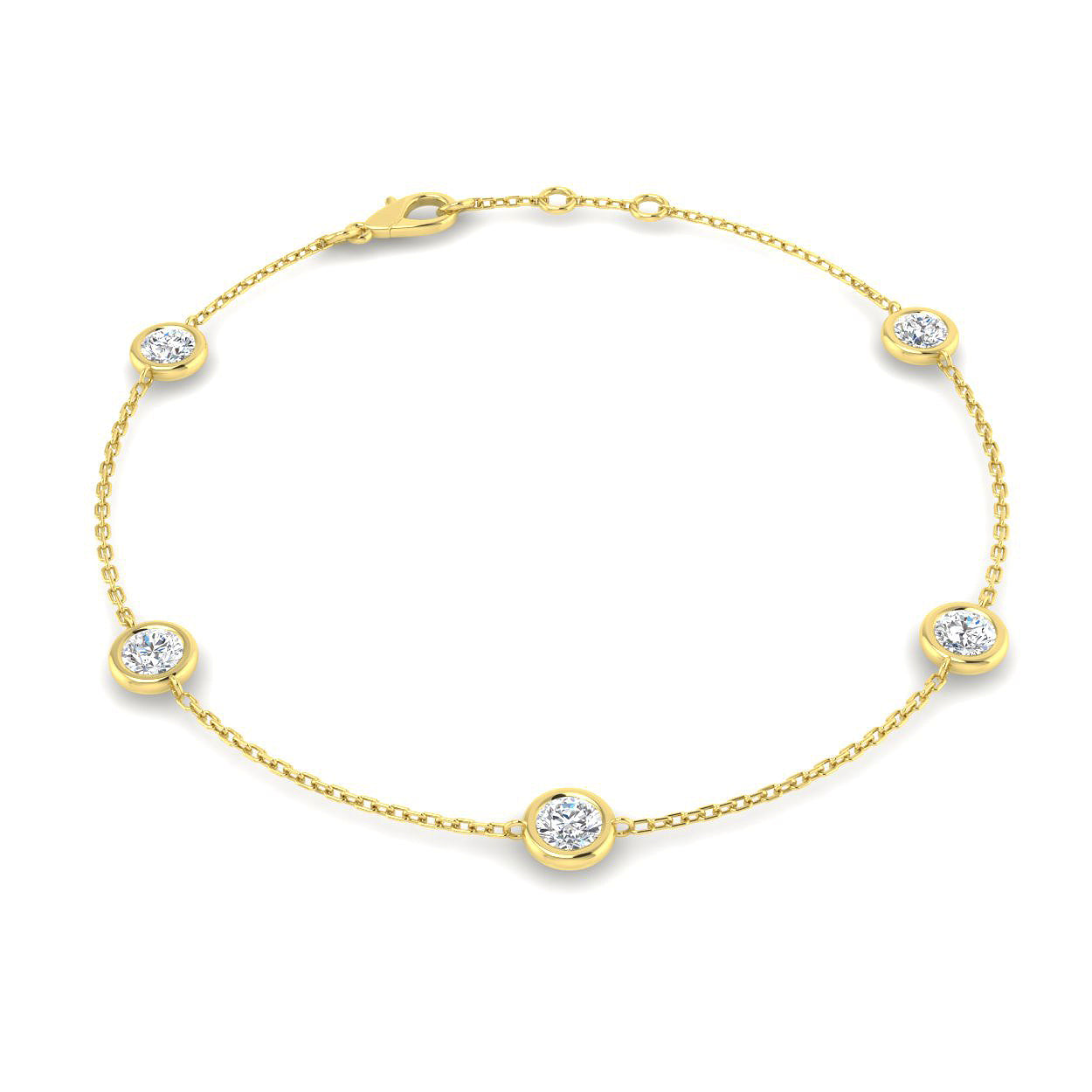 BJB0734F — Bracelet - 9k Yellow Gold