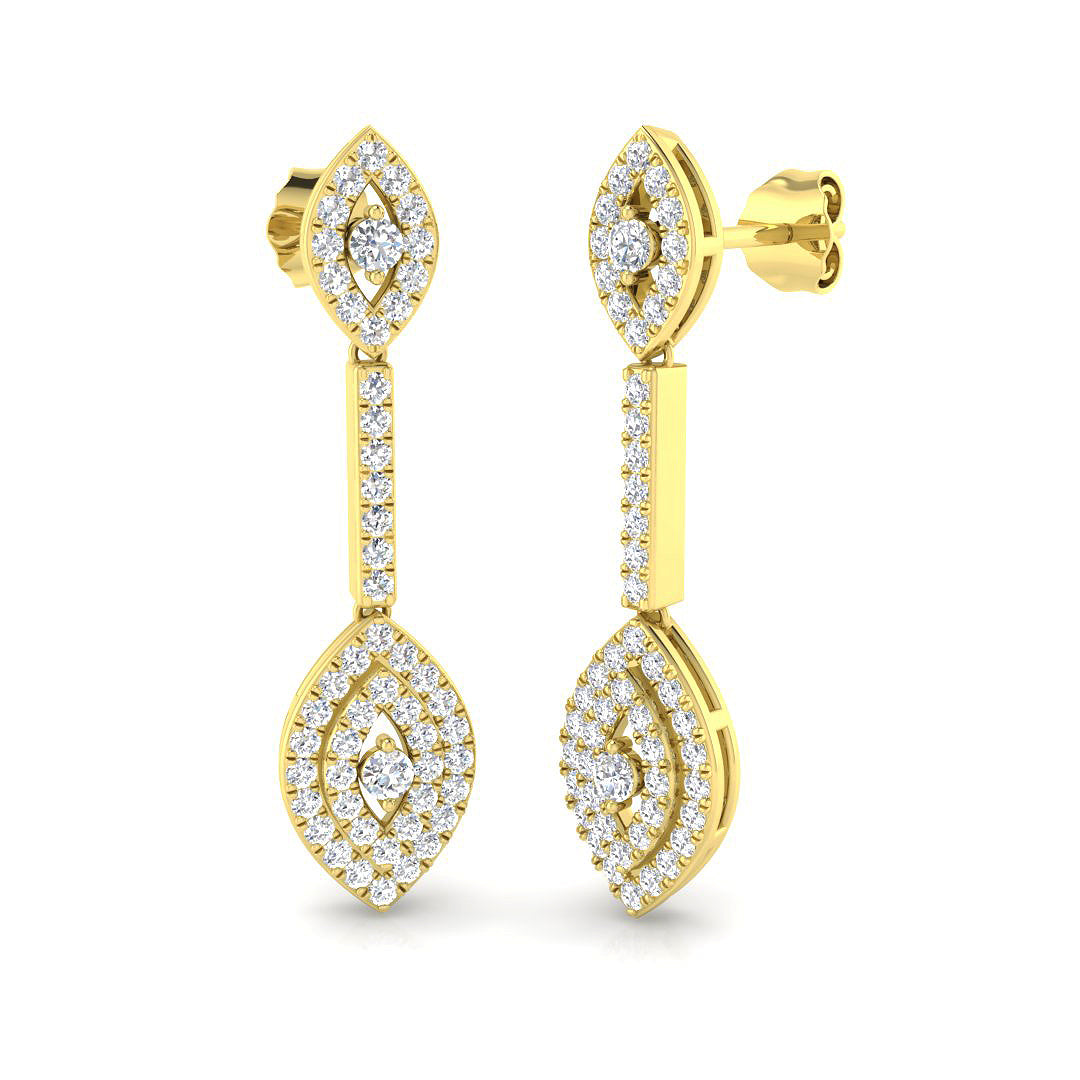 BJE0002 — Earrings - 9k Yellow Gold