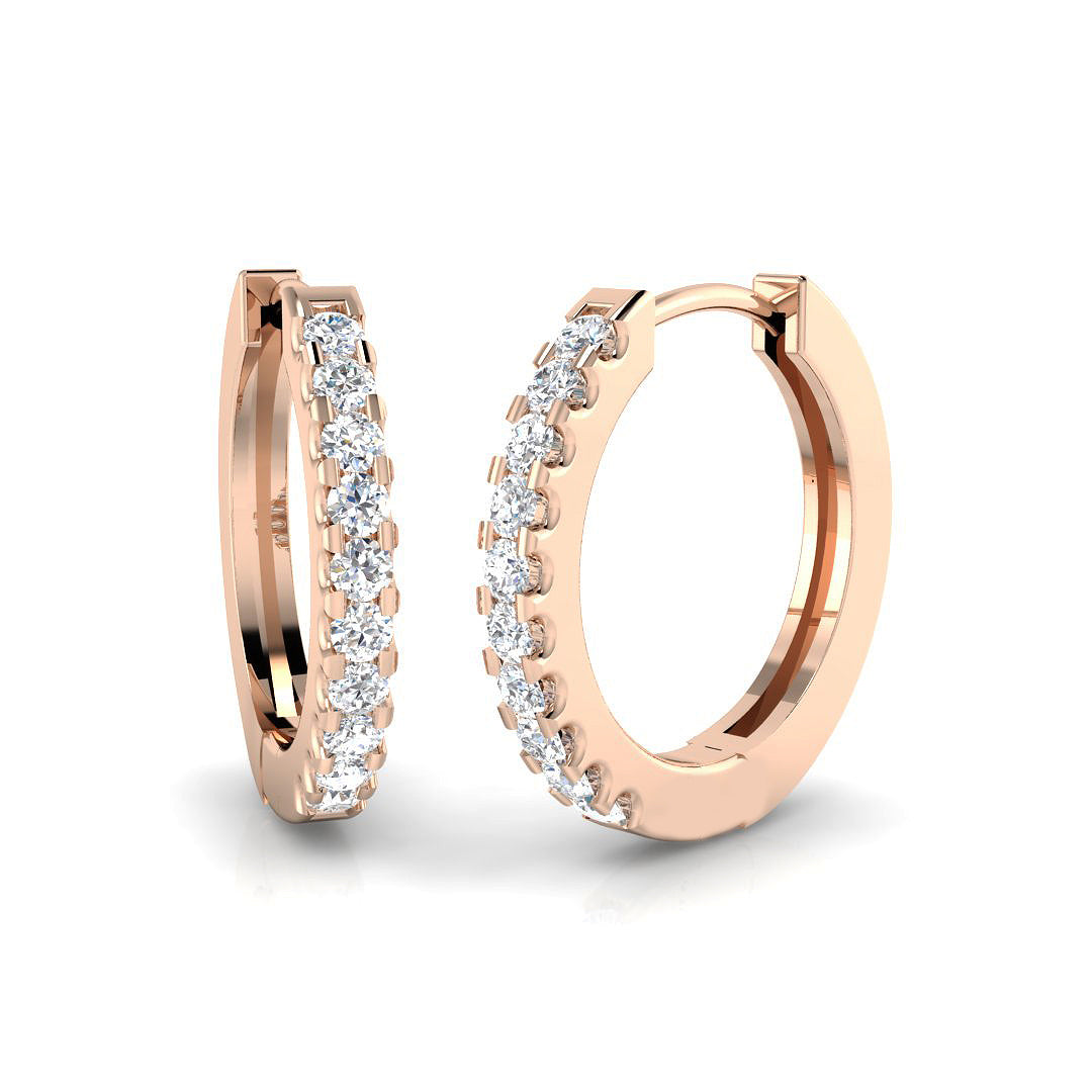 BJE0011 — Earrings - 9k Rose Gold