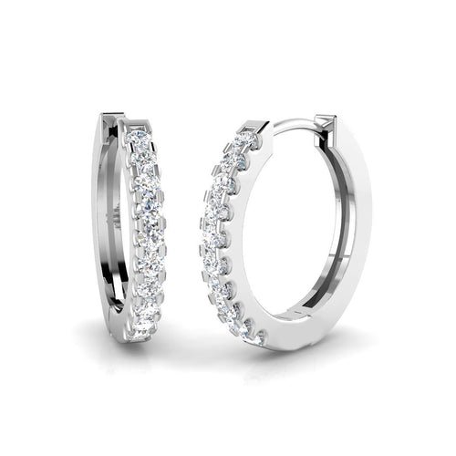 BJE0011 — Earrings - 9k White Gold