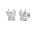 BJE0015 — Earrings - 9k White Gold