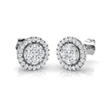 BJE0019 — Earrings - 9k White Gold
