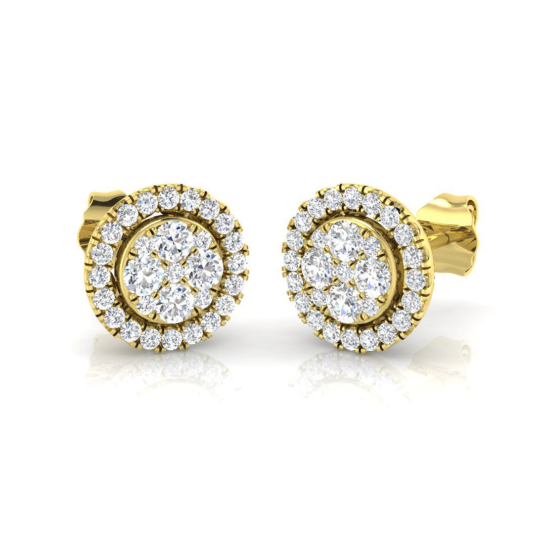 BJE0019 — Earrings - 9k Yellow Gold