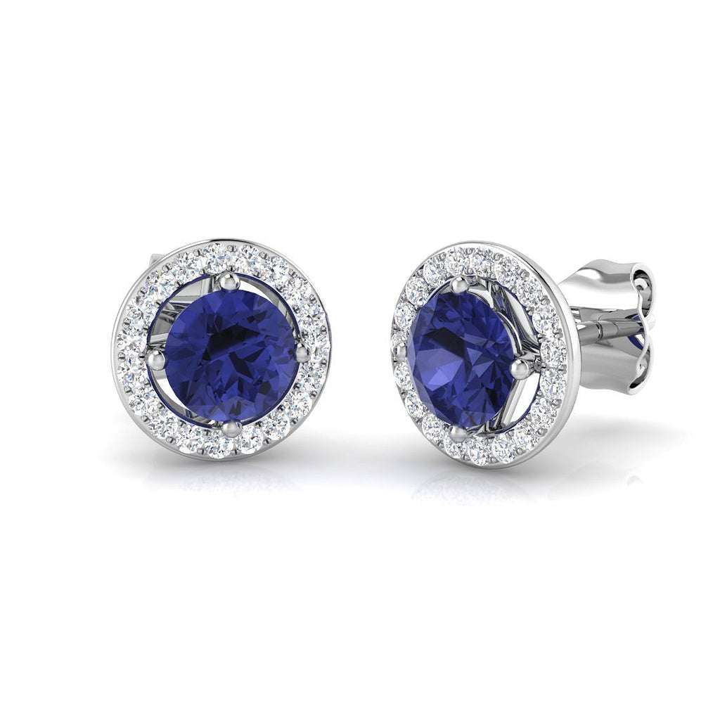 BJE0030 — Earrings - 9k White Gold
