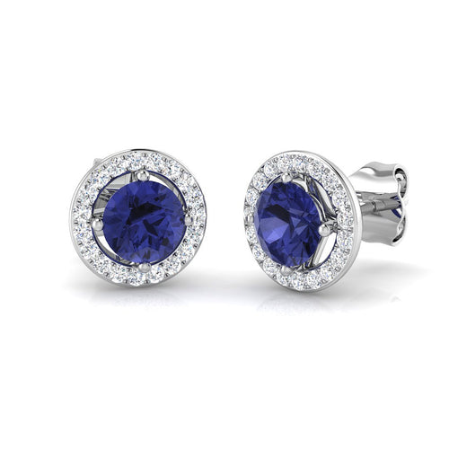 BJE0030 — Earrings - 9k White Gold