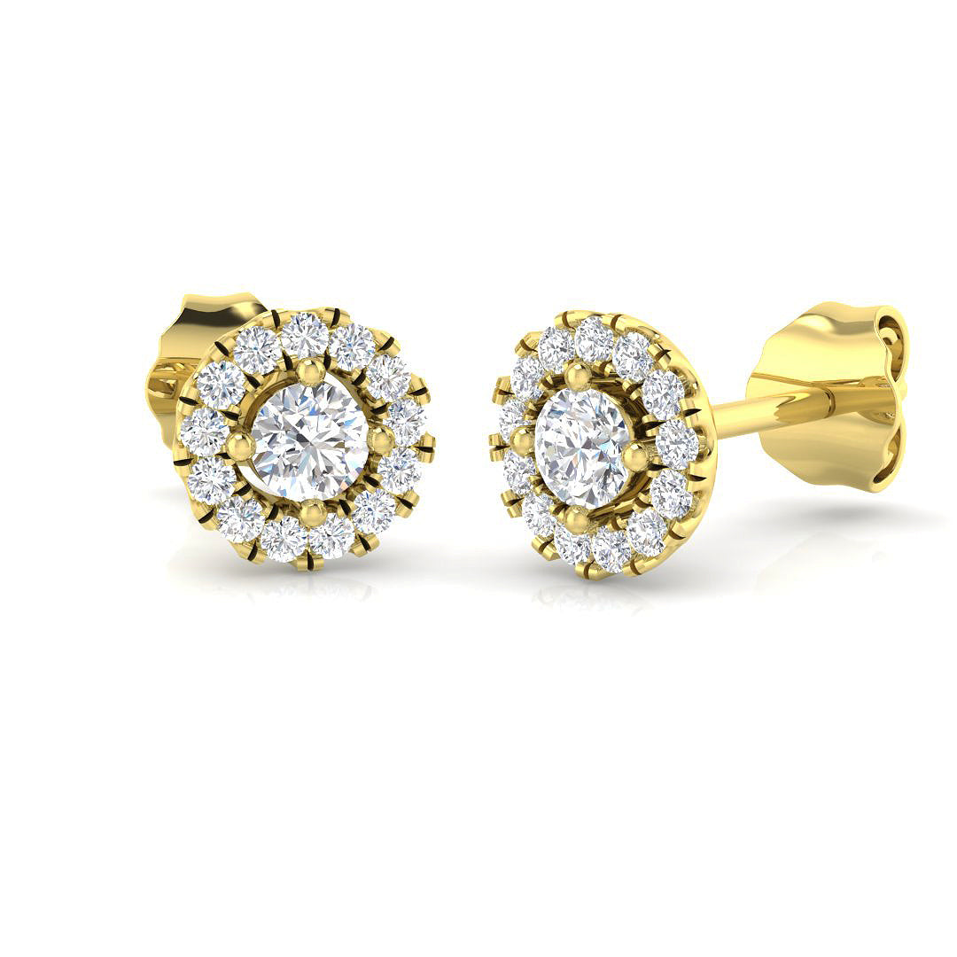 BJE0032 — Earrings - 9k Yellow Gold