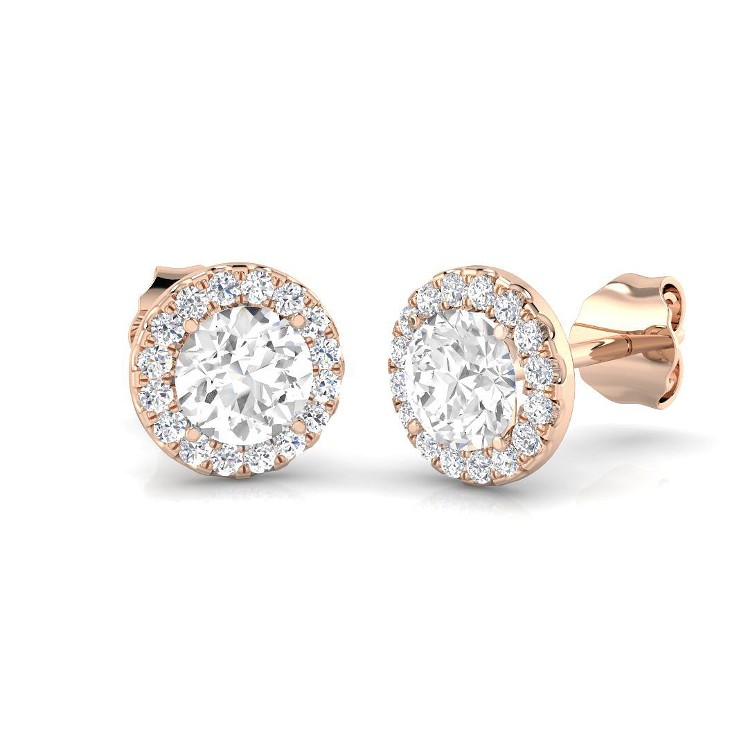 BJE0034 — Earrings - 9k Rose Gold