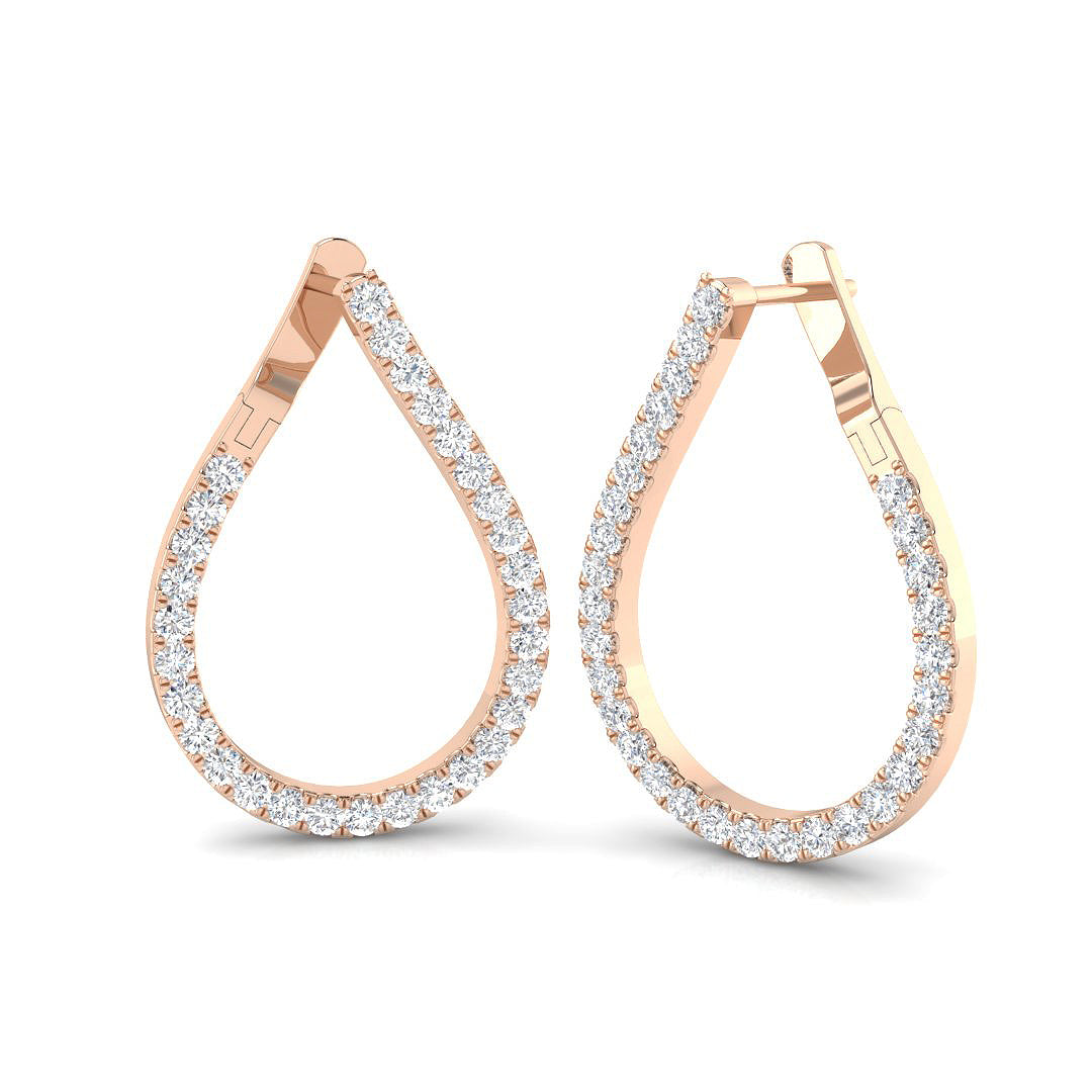 BJE0037 — Earrings - 9k Rose Gold