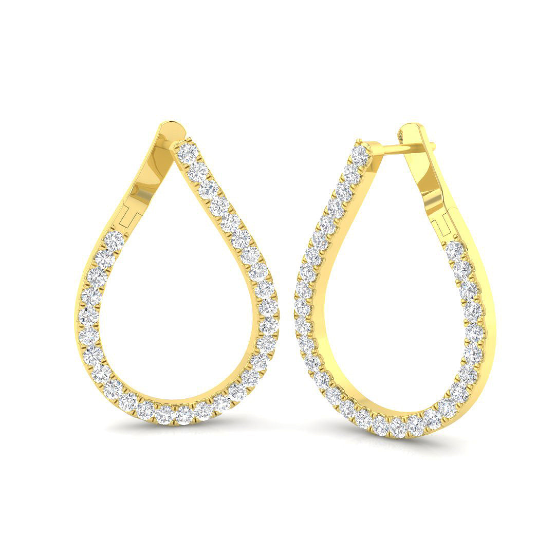 BJE0037 — Earrings - 9k Yellow Gold