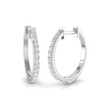 BJE0038 — Earrings - 9k White Gold