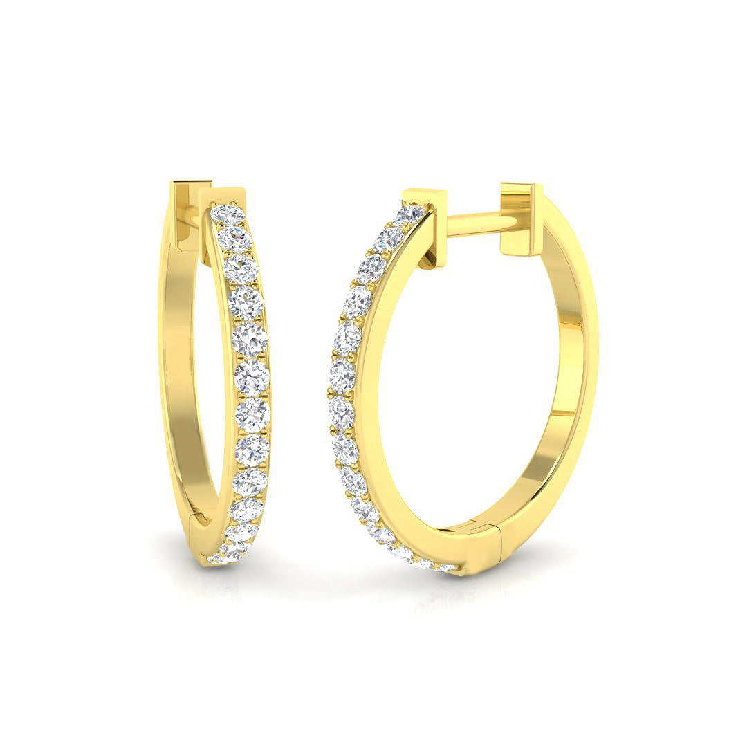 BJE0038 — Earrings - 9k Yellow Gold