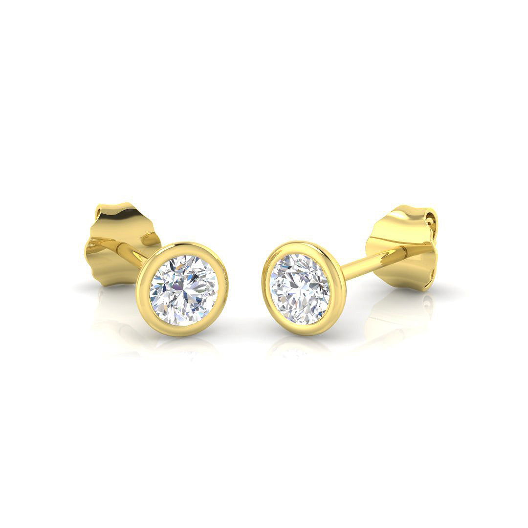 BJE0042 — Earrings - 9k Yellow Gold