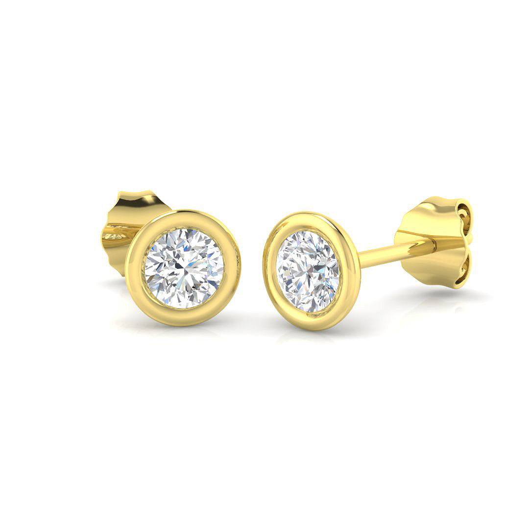 BJE0044 — Earrings - 9k Yellow Gold