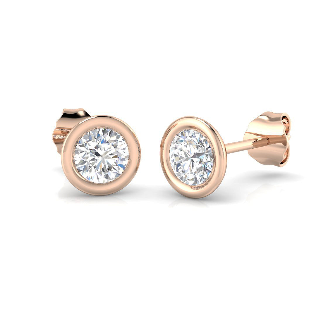 BJE0045 — Earrings - 9k Rose Gold