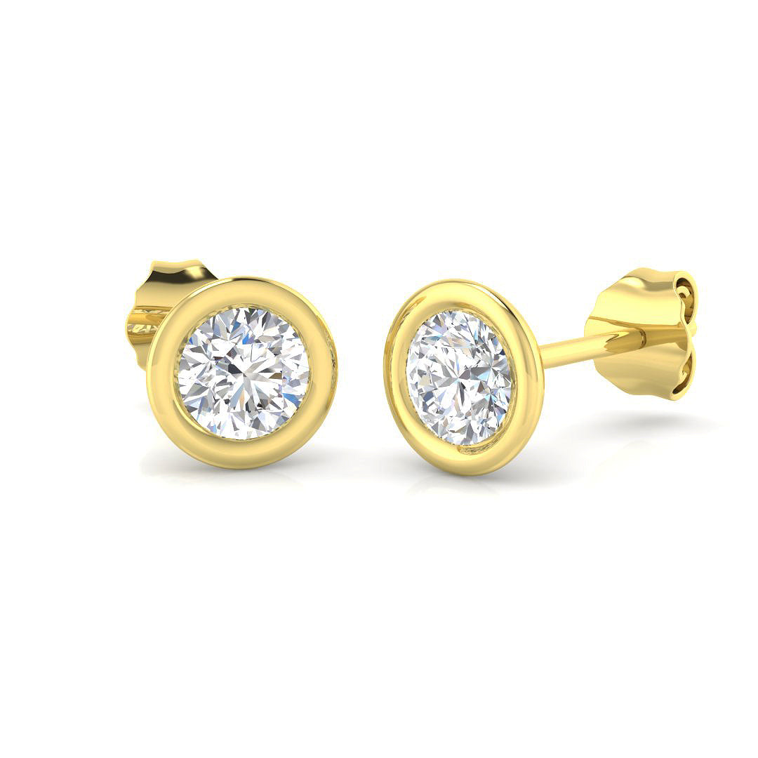 BJE0045 — Earrings - 9k Yellow Gold