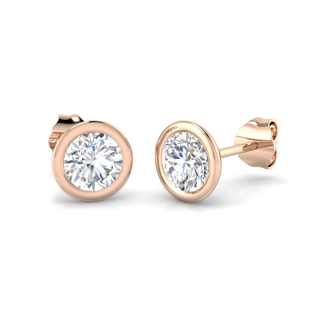 BJE0046 — Earrings - 9k Rose Gold