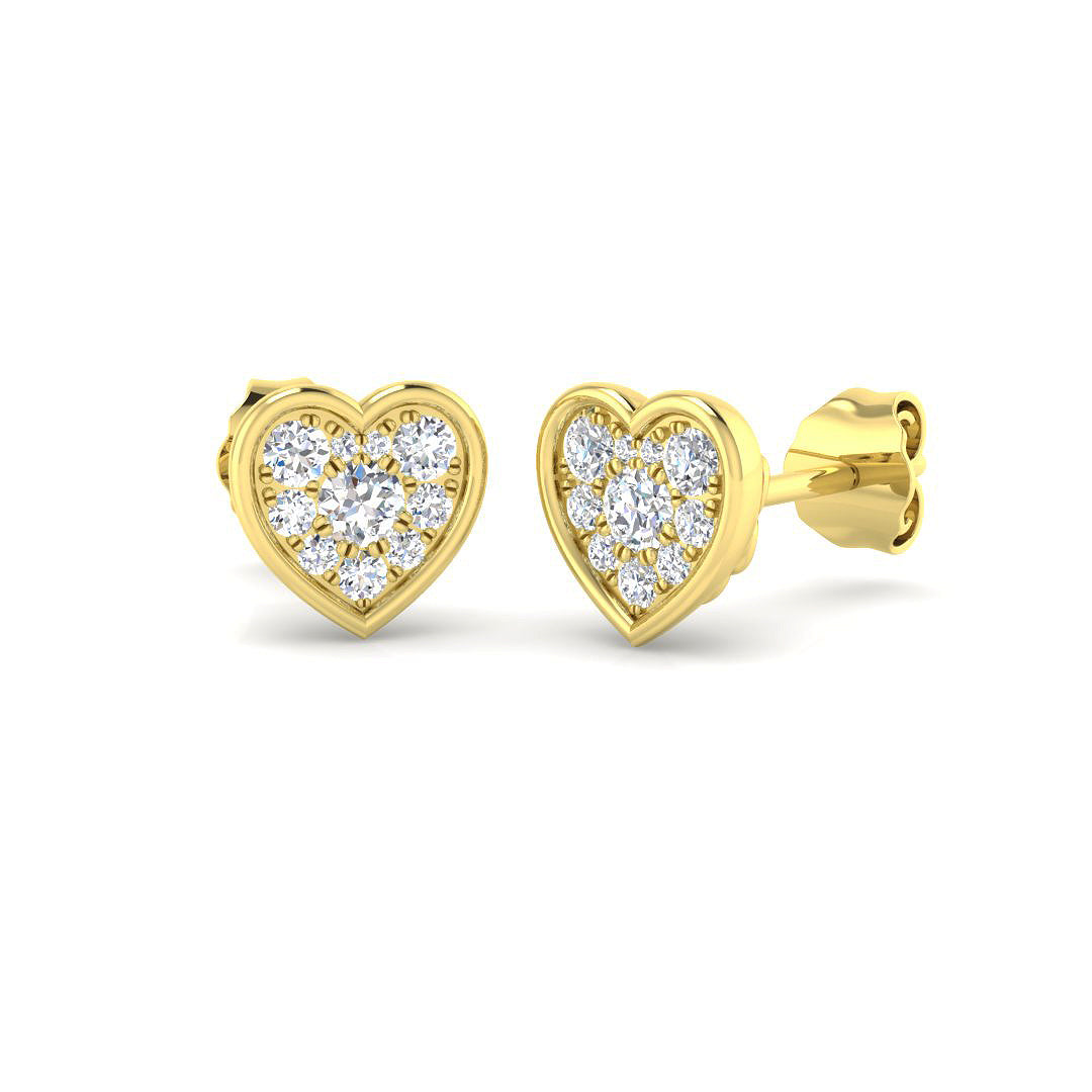 BJE0054 — Earrings - 9k Yellow Gold