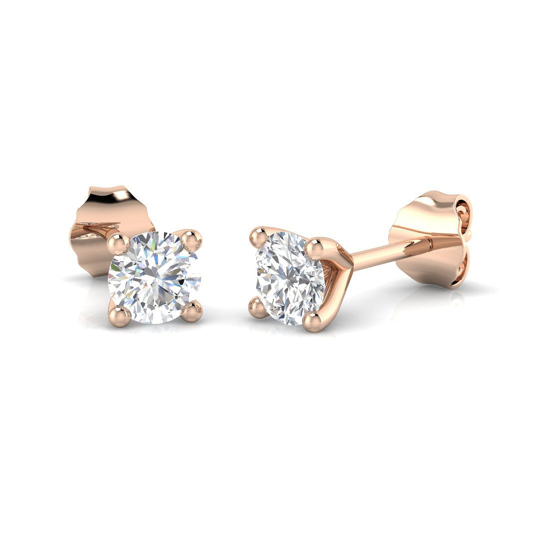 BJE0056 — Earrings - 9k Rose Gold